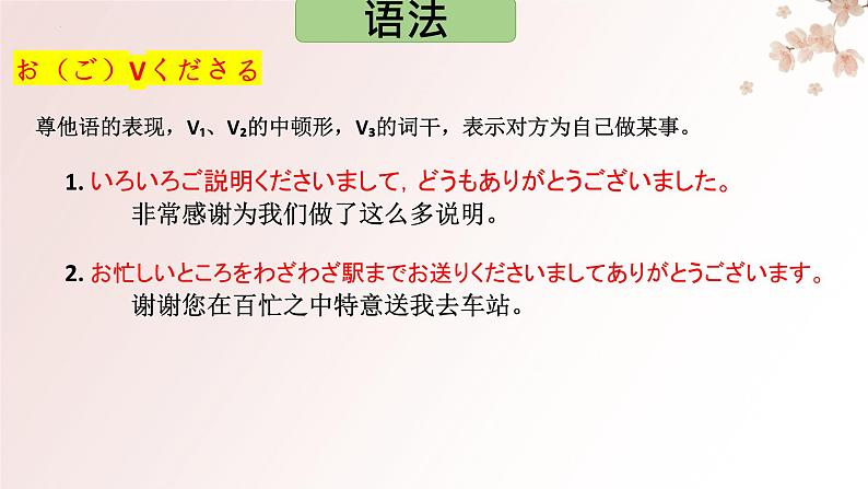 第14课 一朝だけの朝顔课件-2022-2023学年高中日语人教版选择性必修第二册第3页