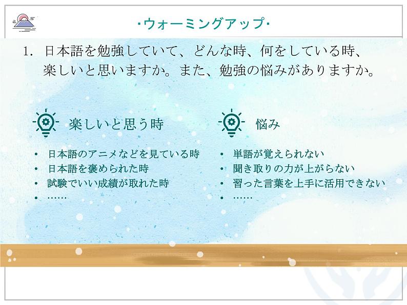 第一课 私の日本語学習课件-2021-2022学年高中日语人教版选择性必修第一册第4页