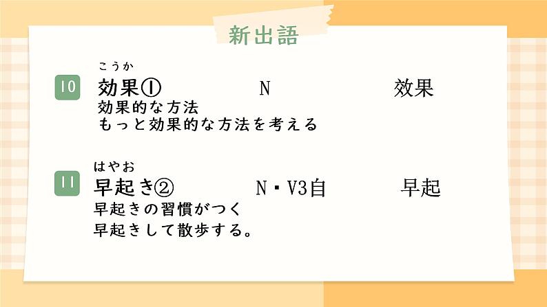 第4課 健康的な生活 课件-高中日语人教版第一册08