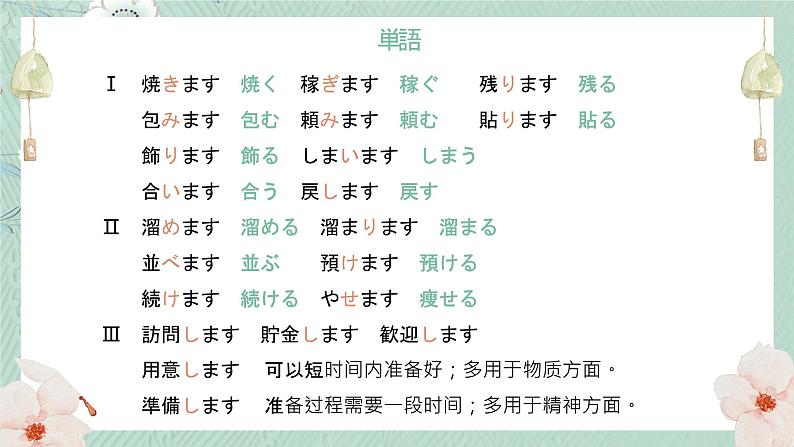 34 壁にカレンダーが高中日语 标日课件05