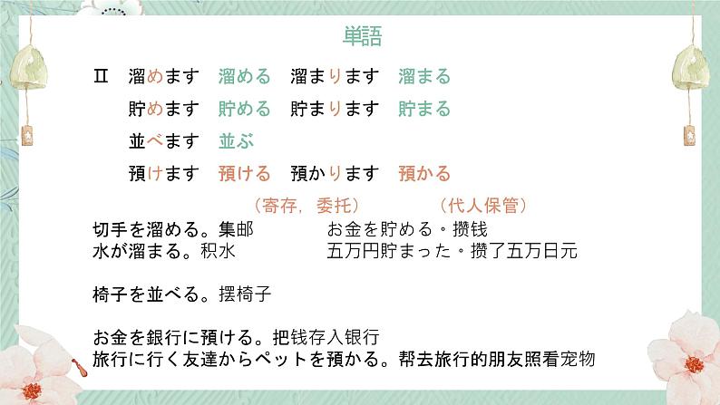 34 壁にカレンダーが高中日语 标日课件08