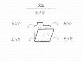 44玄関のところにだれかいるようです高中日语 标日课件