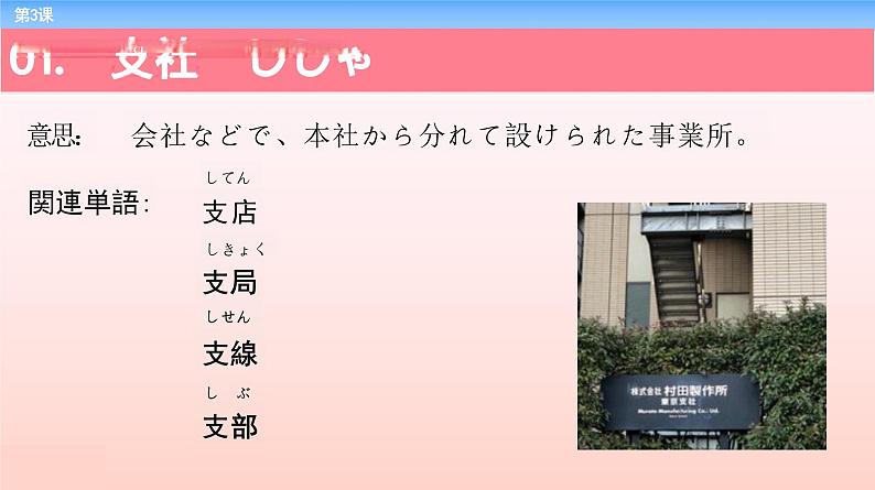 第3課 顔合わせ 课件-2023-2024学年高中日语新版标准日本语中级上册第5页