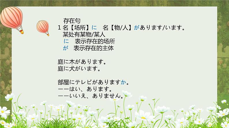 高中日语新版标日初级上册第一单元复习PPT05