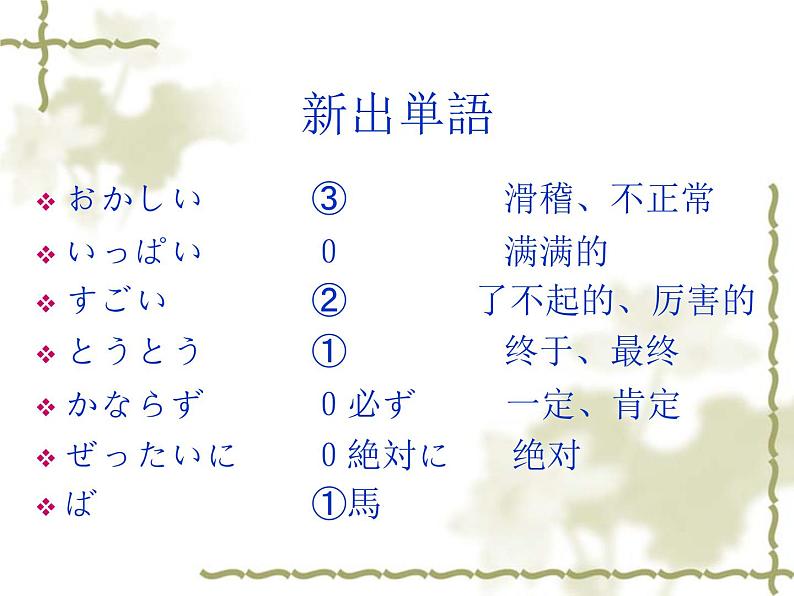 高中日语标日初级上册课件第二十四课李さんはもうすぐ来ると思います。08