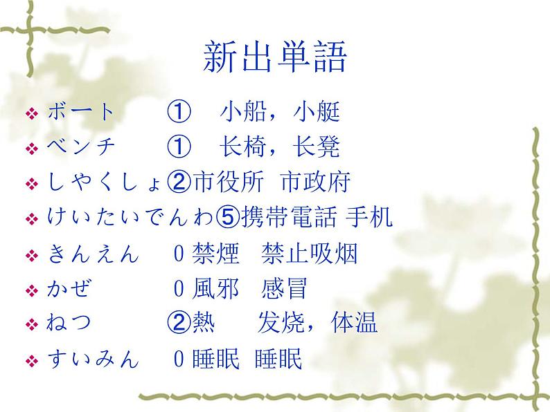 高中日语标日初级上册课件第十五课小野さんは今新聞を読んでいます。02