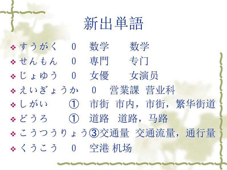 高中日语标日初级下册课件第二十五课これは明日会議で使う資料です。第2页