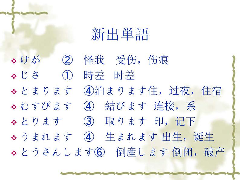 高中日语标日初级下册课件第二十五课これは明日会議で使う資料です。第6页