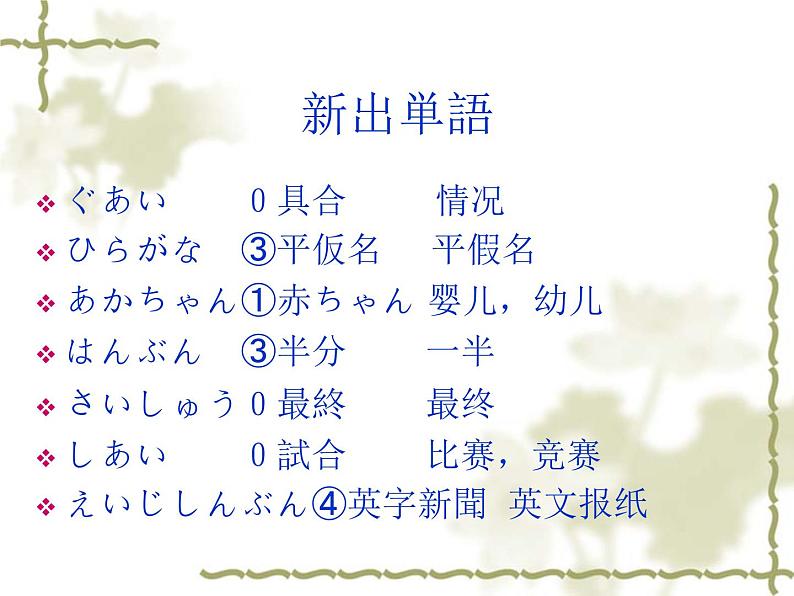 高中日语标日初级下册课件第三十八课戴さんは英語が話せます。第7页