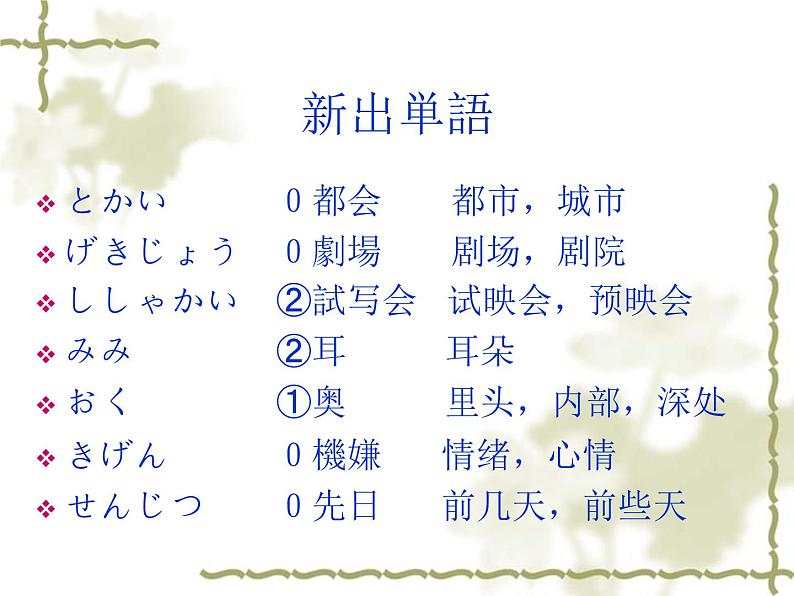 高中日语标日初级下册课件第四十课これから友達と食事に行くところです。第3页