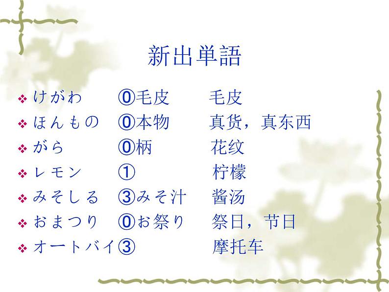 高中日语标日初级下册课件第四十六课これは柔らかくて、まるで本物の毛皮のようです。第2页