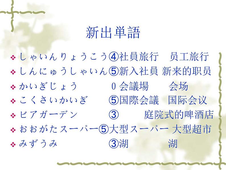 高中日语标日初级下册课件第四十四课玄関のところにだれかいるようです。02