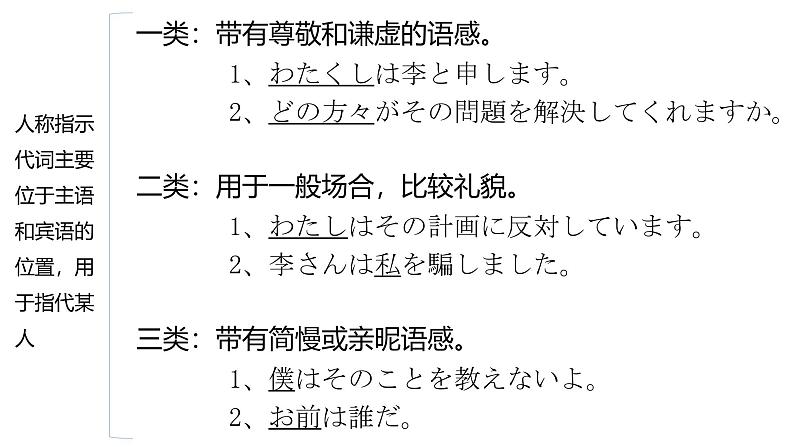 14 名词（指示代词 数量词 名词后缀）课件 高中高考日语一轮复习课件ppt第5页