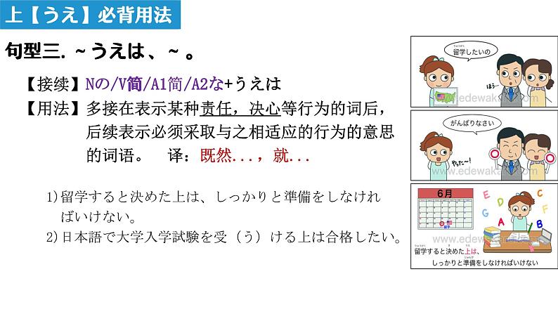 17 形式名词 うえ～せい课件 高中高考日语一轮复习课件ppt第7页