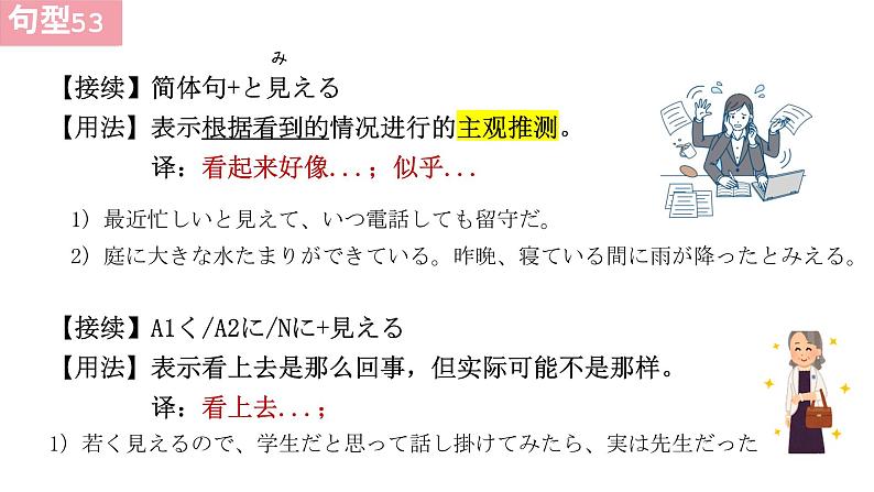 20 高考日语句型100（二）课件 高中高考日语一轮复习课件ppt第4页