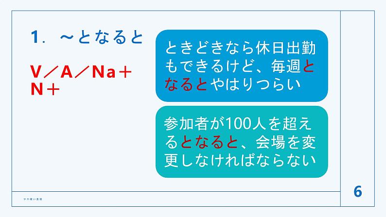 N1备考之语法篇シリーズ②课件2025届高考日语上海卷-人教版06