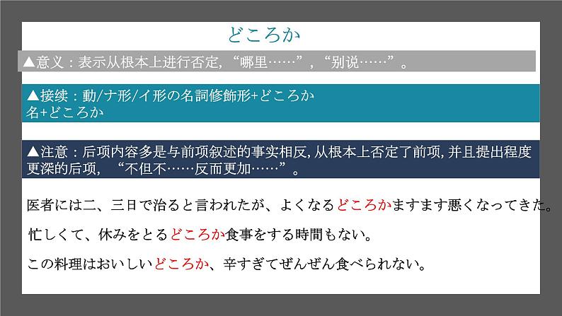 第十单元日语句型课件-2024届高三高考日语二轮复习课件03