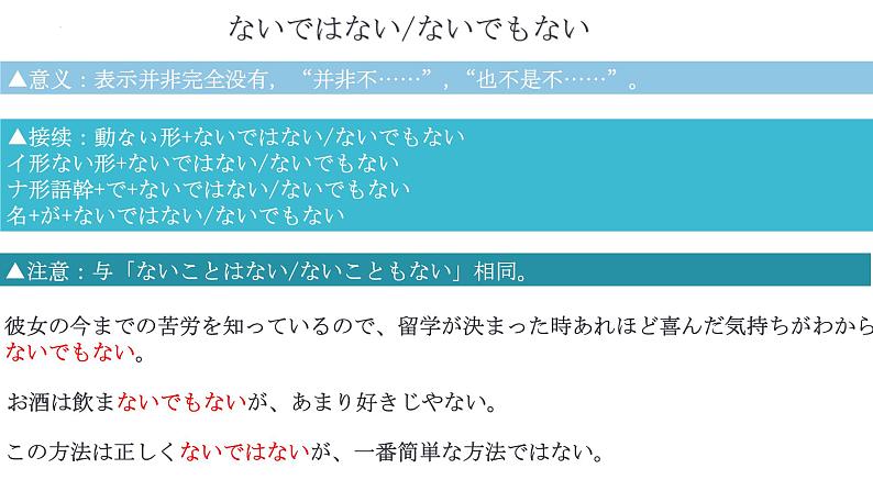 第十一单元日语句型课件-2024届高三高考日语二轮复习课件第5页