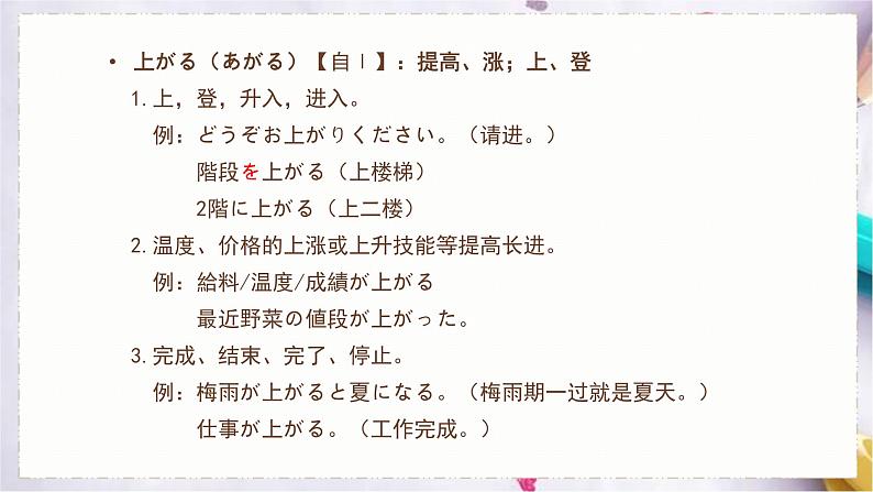 第32课今度の日曜日に遊園地へ行くつもりです课件  高中日语新版标准日本语初级下册第7页