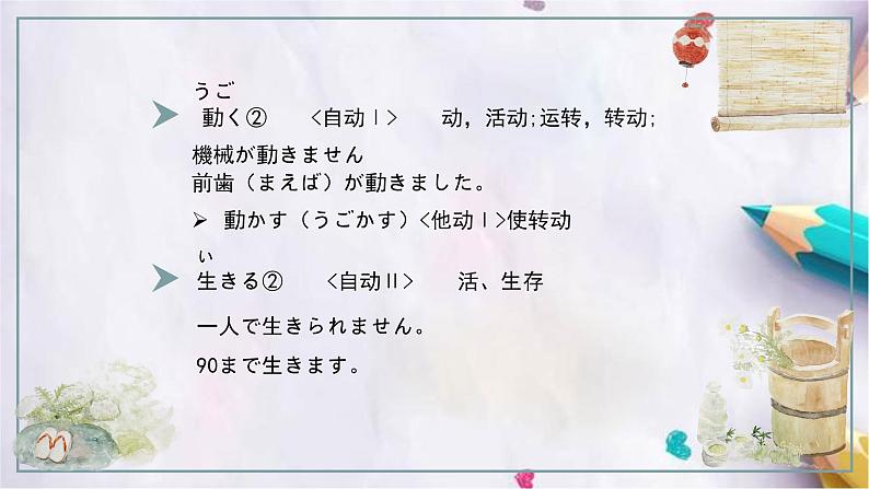 第31课このボタンを押すと课件  高中日语新版标准日本语初级下册第7页