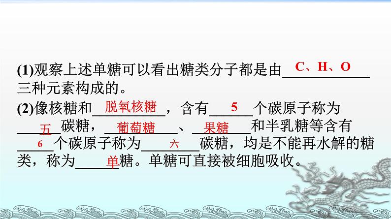 2.4 细胞中的糖类和脂质 PPT课件第6页