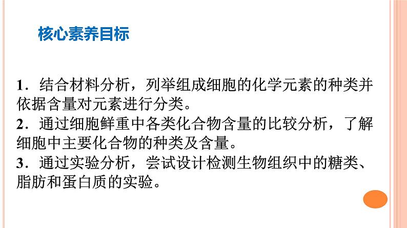 高中生物人教版必修一 2.1 细胞中的元素和化合物 课件第2页