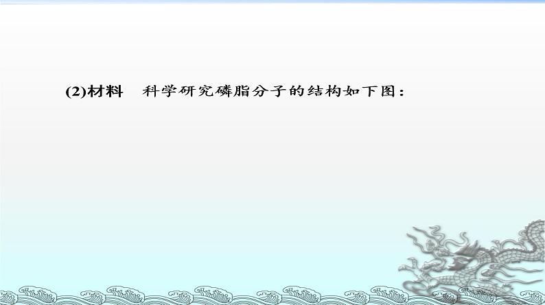 高中生物人教版 (新课标) 必修1课件  4.2 生物膜的流动镶嵌模型05