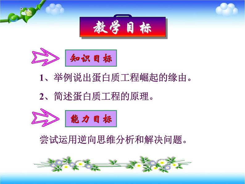 人教版高中生物选修3专题1基因工程1.4蛋白质工程的崛起上课课件05