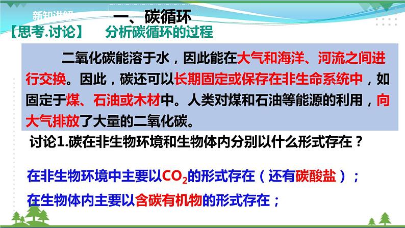 [人教版]生物选择性必修2  3.3生态系统的物质循环( 课件+教案)08