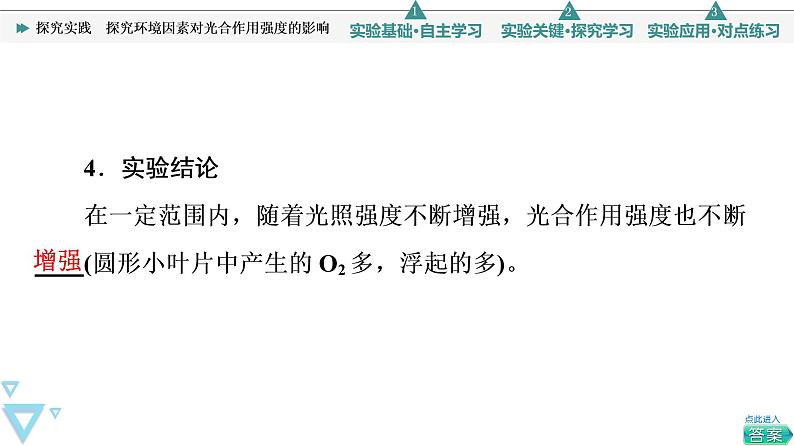 第5章 探究实践　探究环境因素对光合作用强度的影响 课件【新教材】人教版（2019）高一生物必修一07