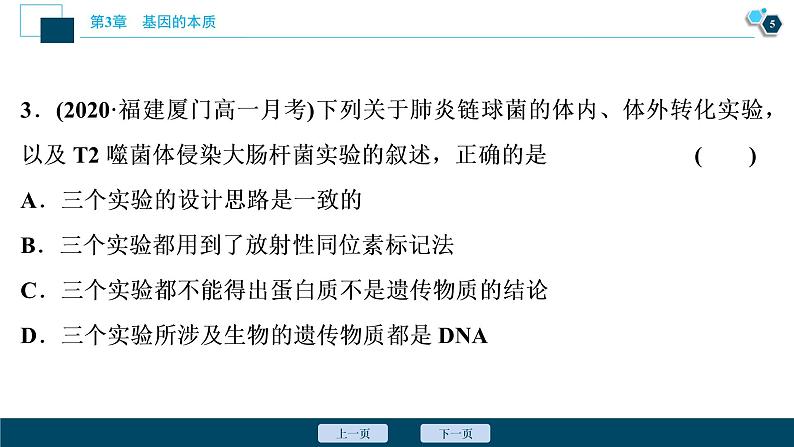 第3章章末综合检测(三)--（新教材）2021年人教版（2019）高中生物必修2课件06