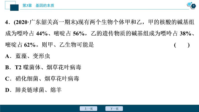 第3章章末综合检测(三)--（新教材）2021年人教版（2019）高中生物必修2课件08