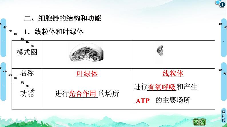 2021-2022学年苏教版（2019）高中生物 必修1 第2章 第2节　细胞——生命活动的基本单位课件+课时练05