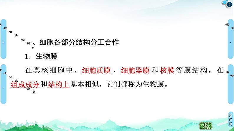 2021-2022学年苏教版（2019）高中生物 必修1 第2章 第2节　细胞——生命活动的基本单位课件+课时练04