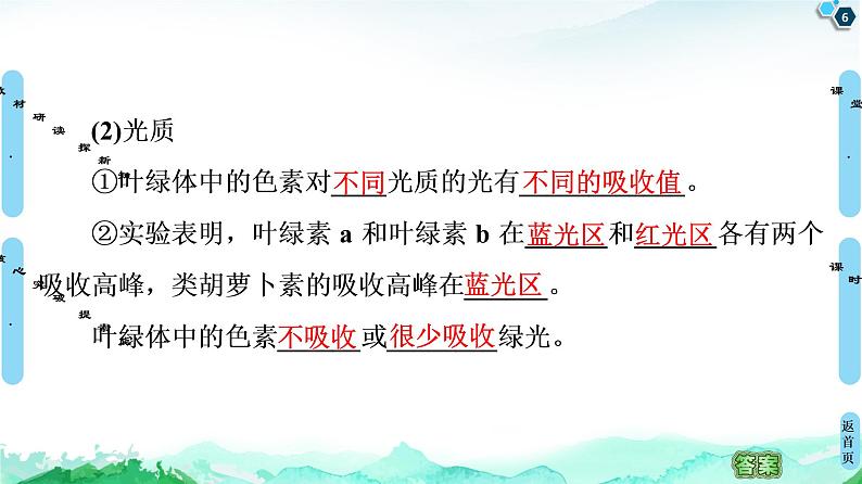 2021-2022学年苏教版（2019）高中生物 必修1 第3章 第4节　影响光合作用和细胞呼吸的环境因素课件+课时练06