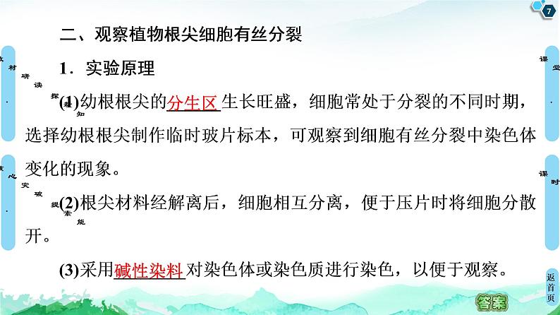 2021-2022学年苏教版（2019）高中生物 必修1 第4章 第1节　细胞增殖课件+课时练07