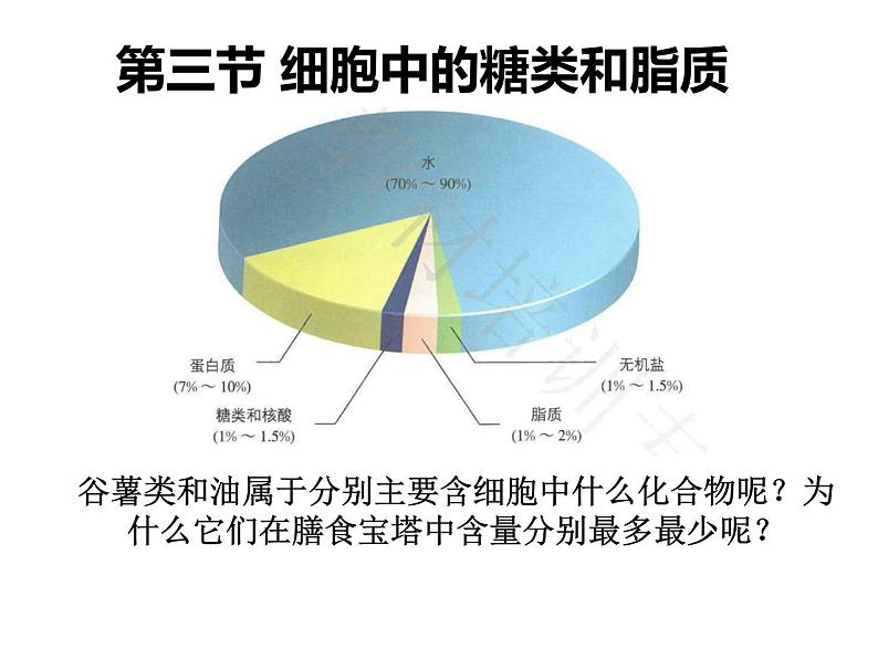 2.3 细胞中的糖类和脂质-【新教材】人教版（2019）高中生物必修1同步课件精讲+习题精练02