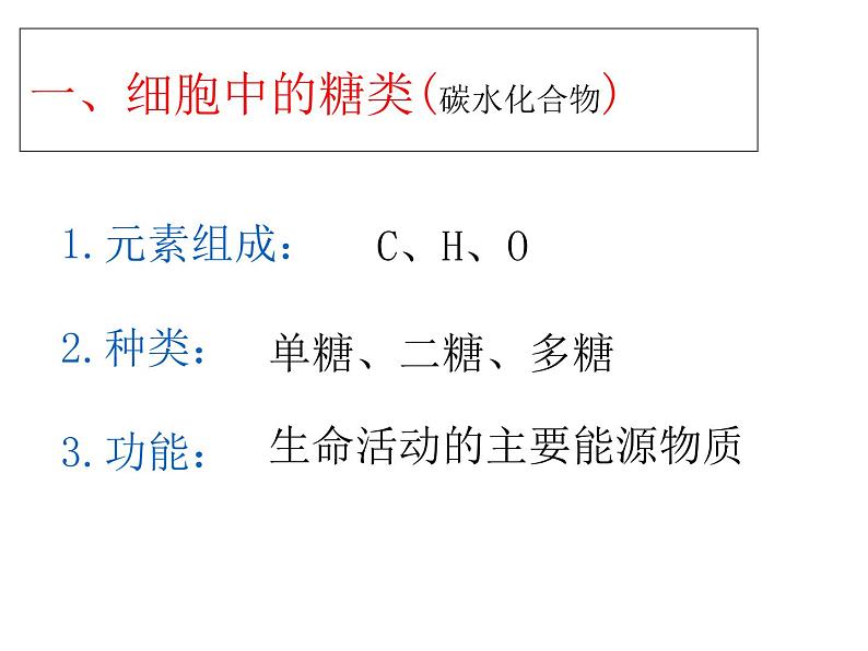 2.3 细胞中的糖类和脂质-【新教材】人教版（2019）高中生物必修1同步课件精讲+习题精练05