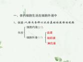 1.1 细胞生活的环境课件PPT