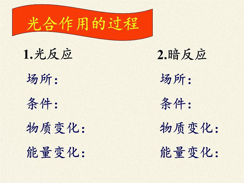高中生物必修一课件-4.2.2光合作用的过程4-苏教版05