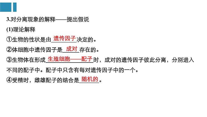 高中生物《第16讲基因的分离定律》课件第5页