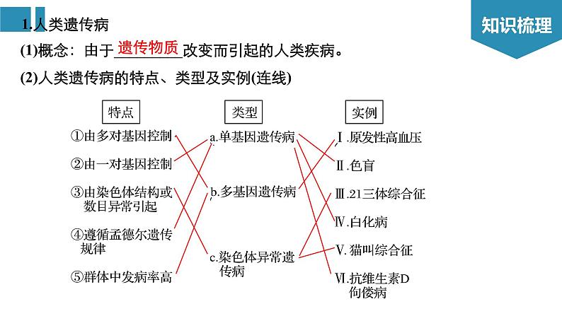 高中生物《第20讲人类遗传病及遗传规律的综合应用》课件03