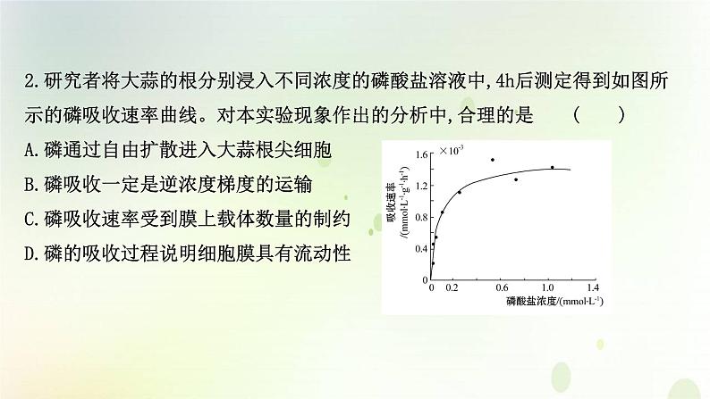 江苏专版2021届高考生物二轮复习核心素养抢分练类型三科学探究课件第5页