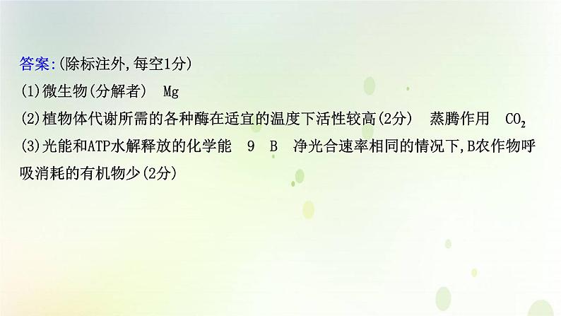 江苏专版2021届高考生物二轮复习非选择题专项练四课件第6页