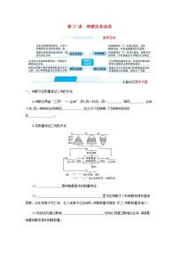 2022届高考生物一轮复习第9单元生物与环境第27讲种群及其动态学案新人教版