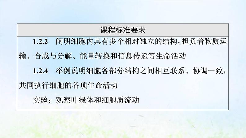 2022版新教材高考生物一轮复习第2单元细胞的基本结构与物质运输第5课细胞器之间的分工合作课件新人教版第2页