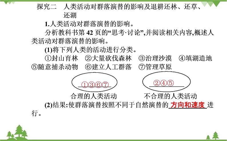 2021秋人教版生物选择性必修2课件：第2章+第3节+群落的演替第7页