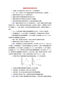 2022版高考生物一轮复习课时评价8细胞呼吸的原理和应用含解析新人教版