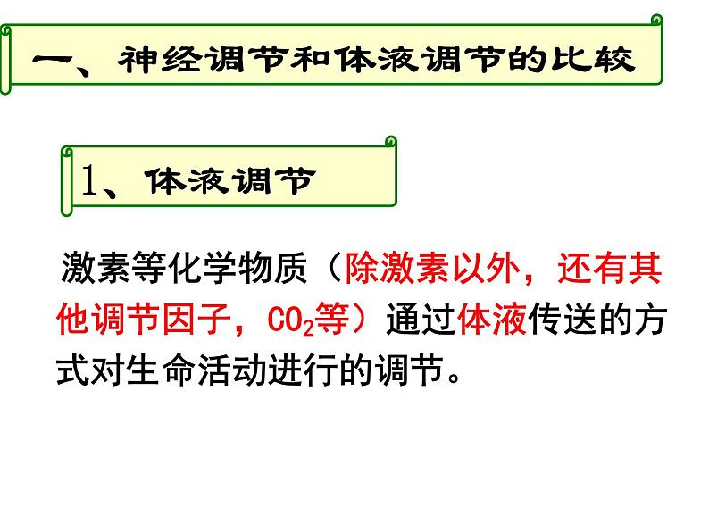 高中生物人教版必修三 2.3《神经调节与体液调节的关系》课件PPT第4页