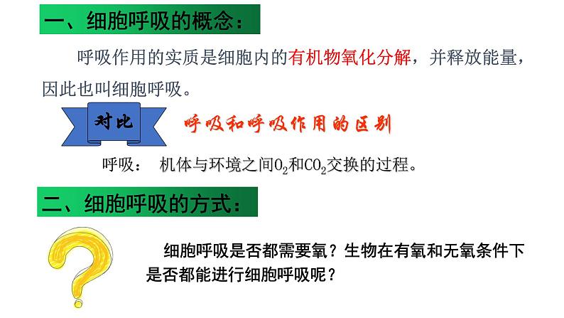 5.3 细胞呼吸的原理和利用 课件-【新教材】高一上学期生物人教版（2019）必修一第3页